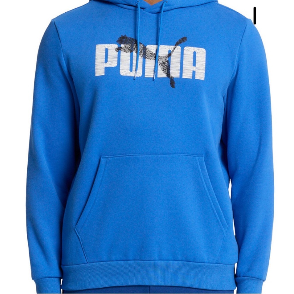 Puma Men’s Regular Fit Bold Logo-Print Hoodie
